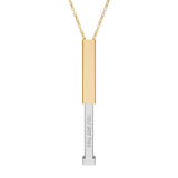 ”You Got This” Hidden Sliding Message Necklace