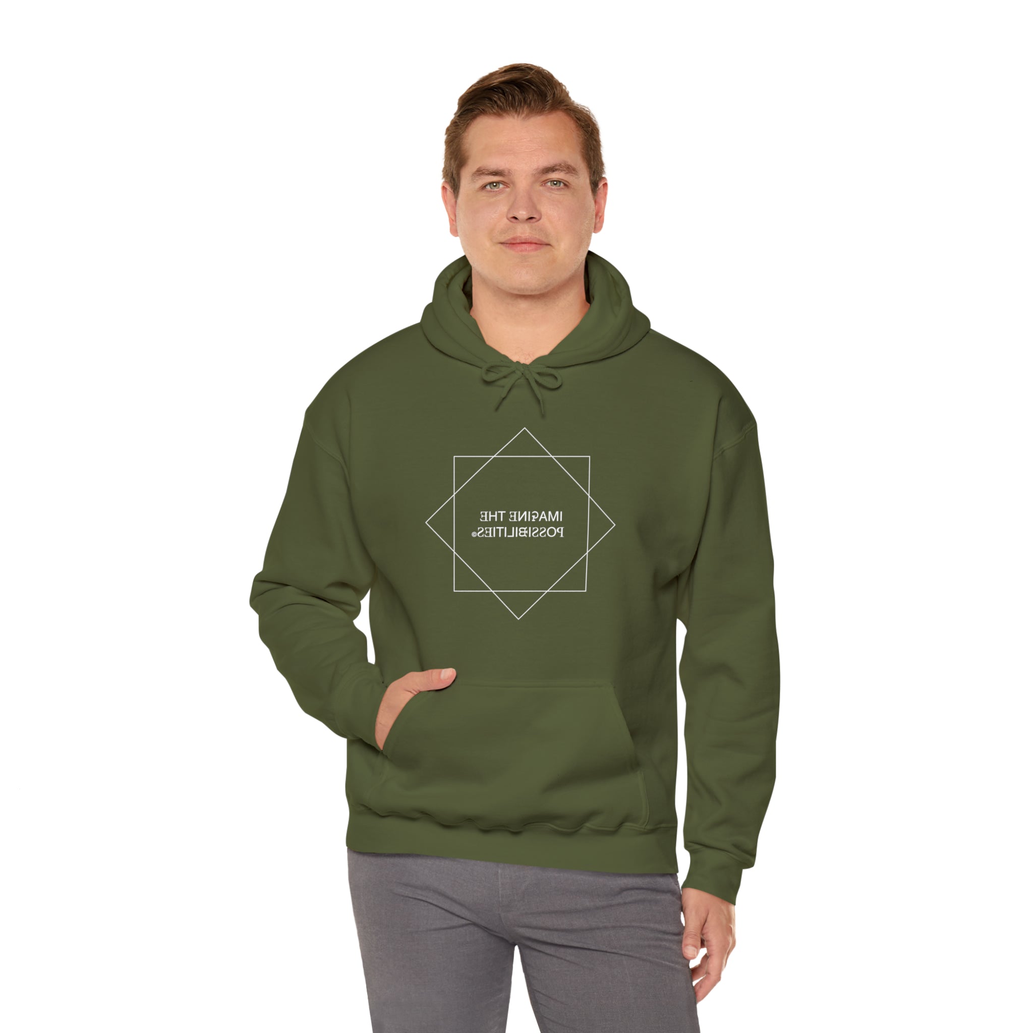 "Imagine the Possibilities" Unisex Hooded Sweatshirt