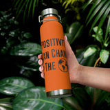 "Positivity Can Change The World" Insulated Bottle