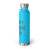"Positivity Can Change The World" Insulated Bottle